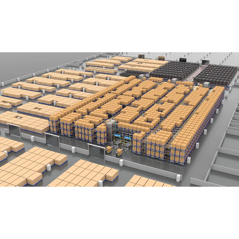 4 way shuttle system warehouse automation